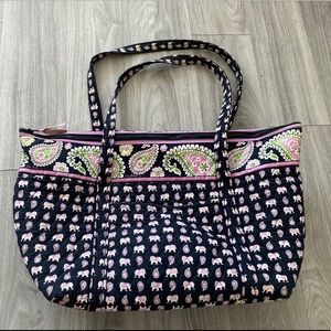Vera Bradley Black Duffle